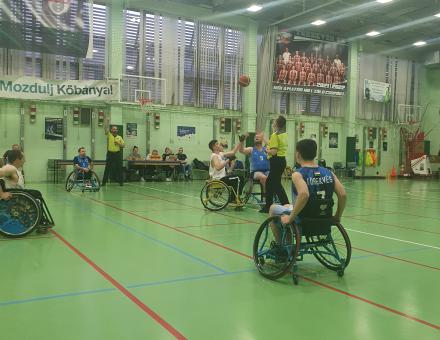 Kerekesszékes Bajnokság Törekvés SE - NYKK