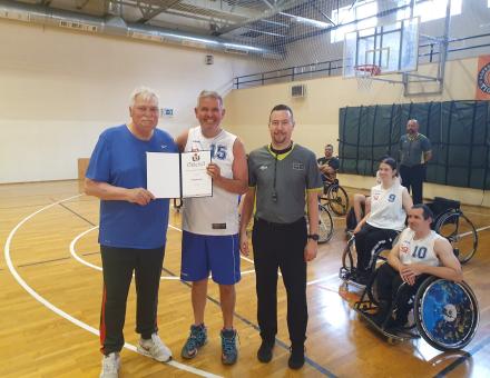 Kerekesszékes Bajokság Soproni Tigrisek - NYKK 2022.05.19.