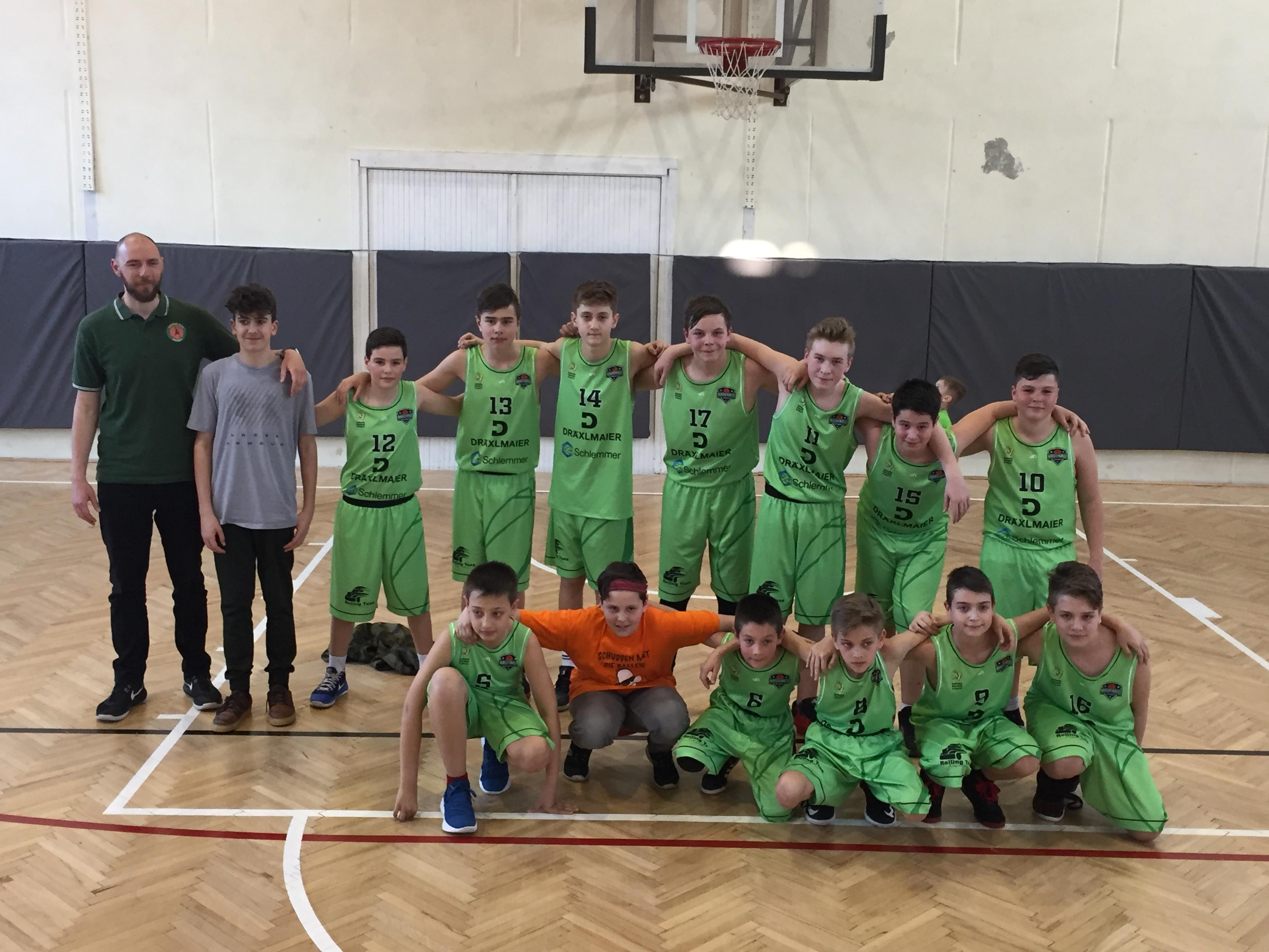 Nemzetközi mérkőzést nyert U14-es csapatunk