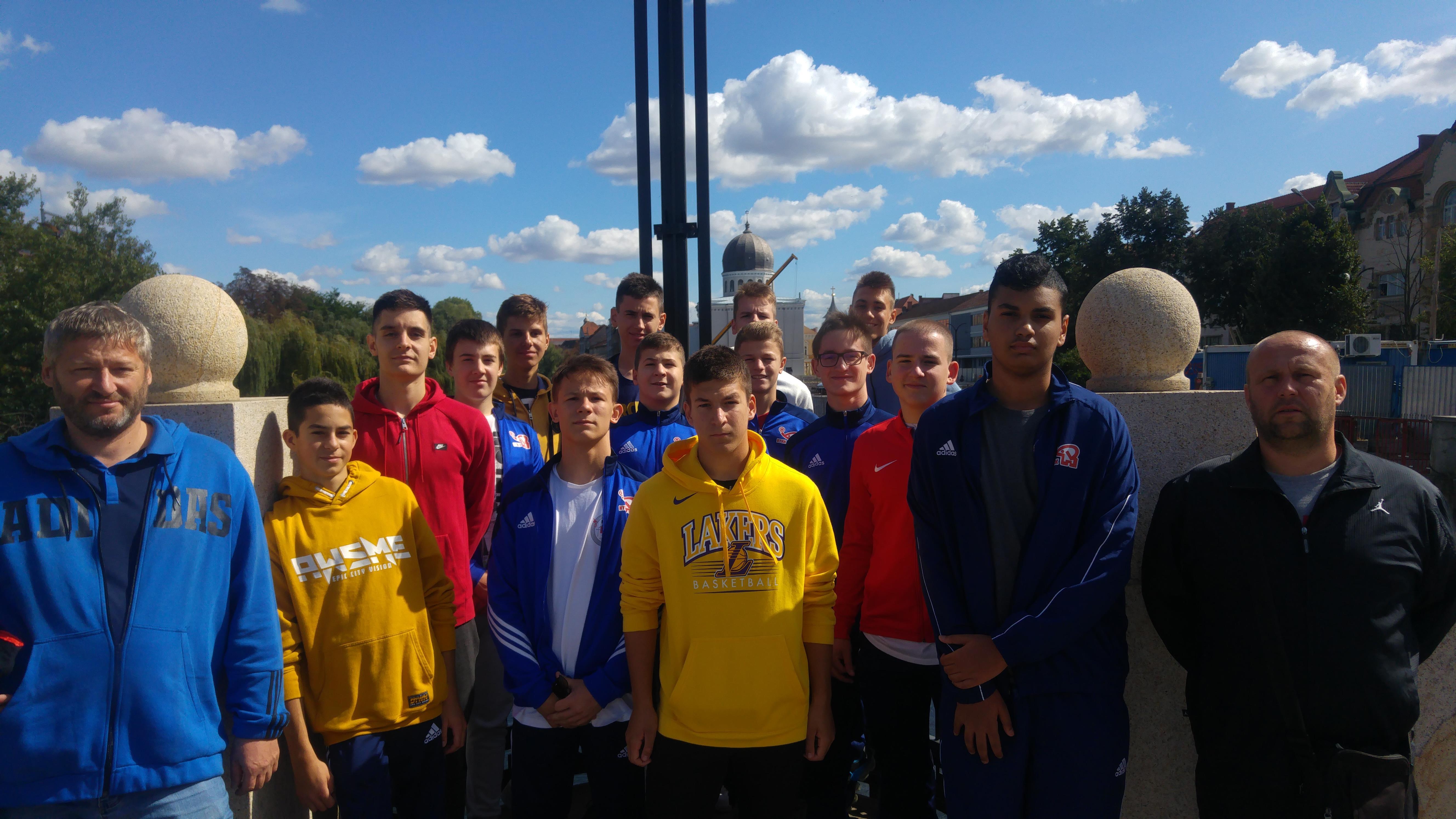 Kadett csapatunk Nagyváradon járt