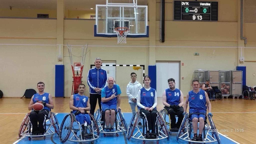 Két vereség a kerekesszékeseknél