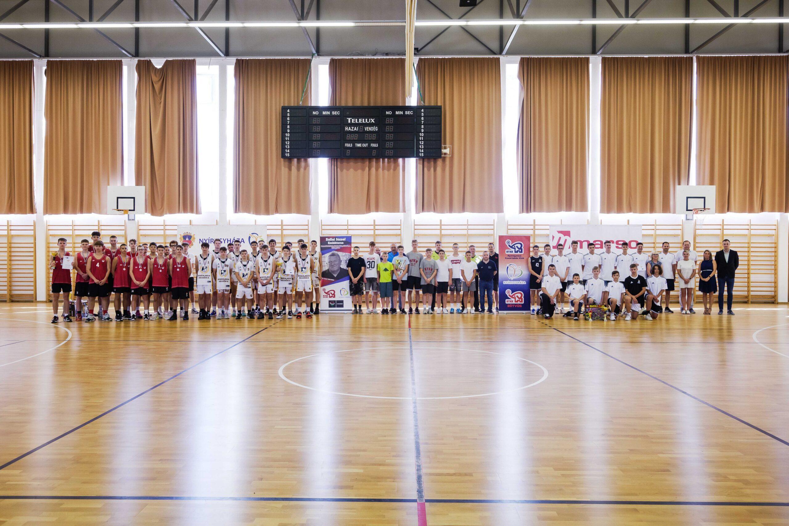 Sallai József Emléktorna Nemzetközi Fiú Kosárlabda Utánpótlás Kupa 2023.